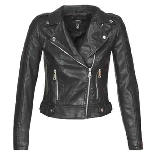 Vero Moda  VMKERRIULTRA  women's Leather jacket in Black