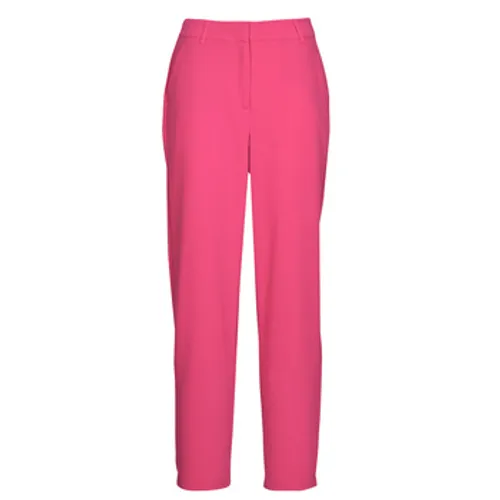 Vero Moda  VMZELDA H/W STRAIGHT PANT EXP NOOS  women's Trousers in Pink