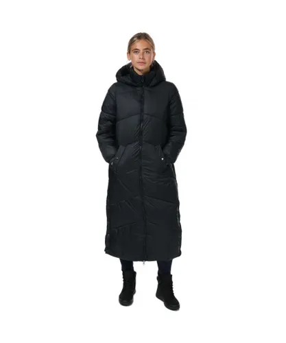 Vero Moda Womenss Uppsala Long Coat in Black