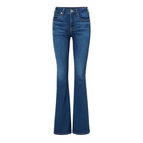 Veronica Beard , High Rise Skinny Flare Jeans ,Blue female, Sizes: