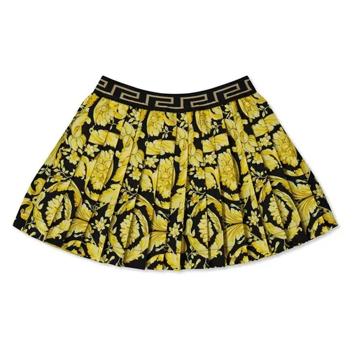 VERSACE Barocco Pleated Skirt Infant Girls - Gold