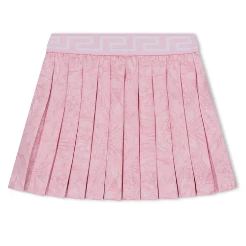 VERSACE Barocco Pleated Skirt Infant Girls - Pink