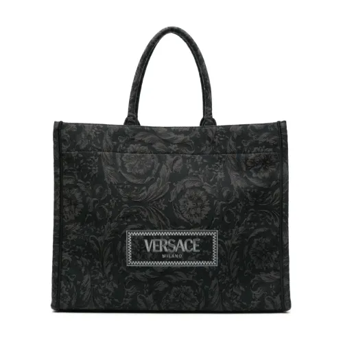 Versace , Black Oro Bags ,Black male, Sizes: ONE SIZE