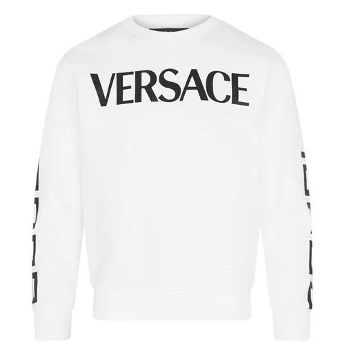 VERSACE Boy'S Greca Sweatshirt - White