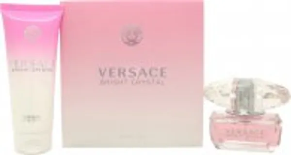 Versace Bright Crystal Gift Set 50ml EDT + 100ml Body Lotion