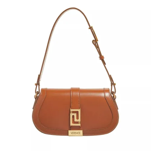 Versace Crossbody Bags - Mini Bag Calf Leather - brown - Crossbody Bags for ladies
