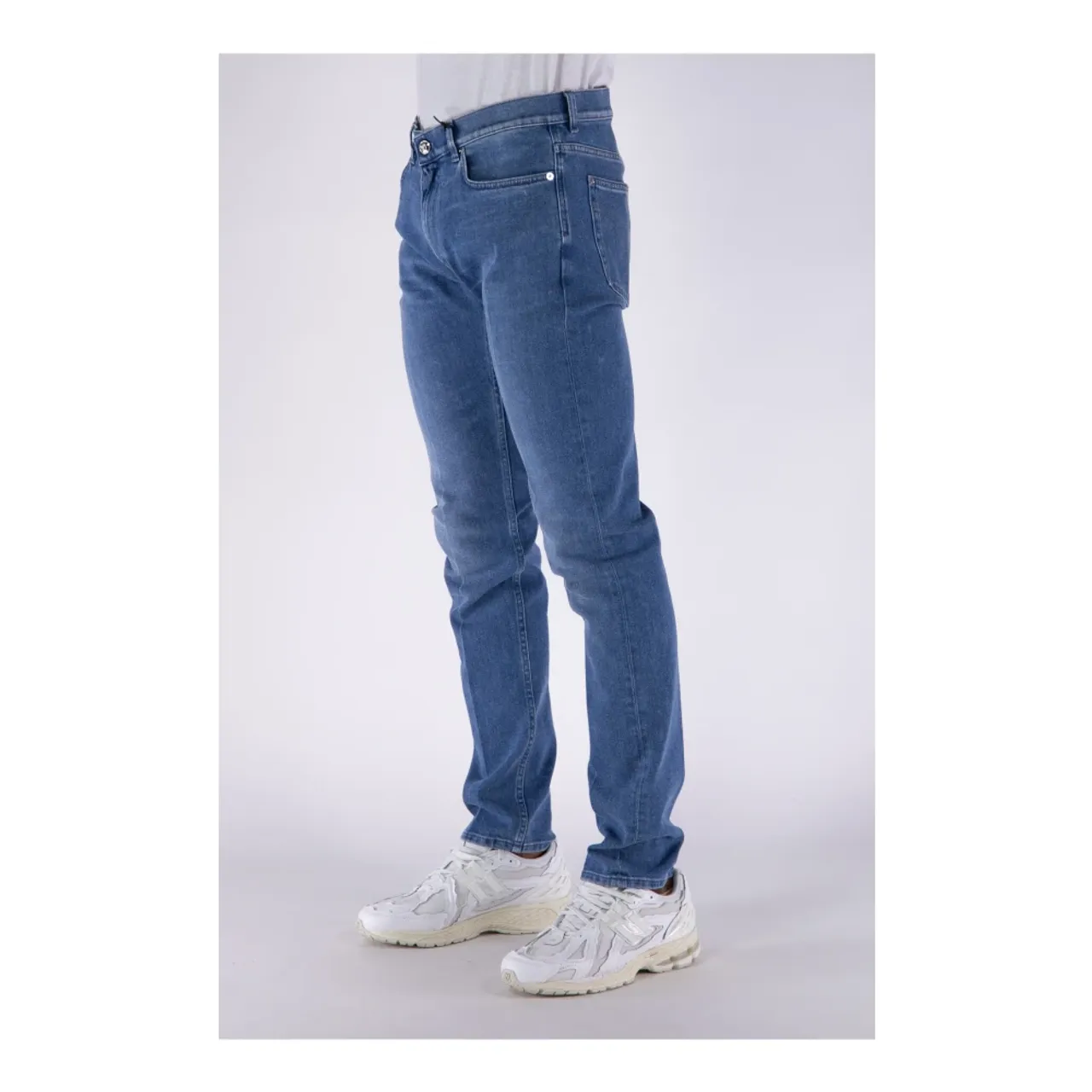 Versace , Denim Taylor Fit Jeans ,Blue male, Sizes: