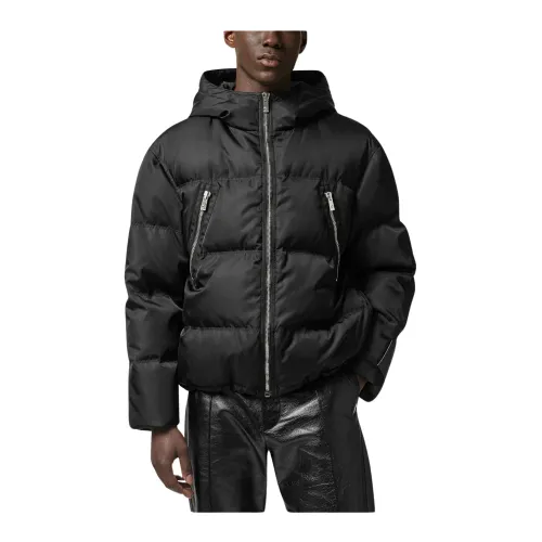 Versace , Down Tech Piumino Jacket ,Black male, Sizes: