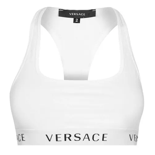 Versace Essentials Sports Bra - White