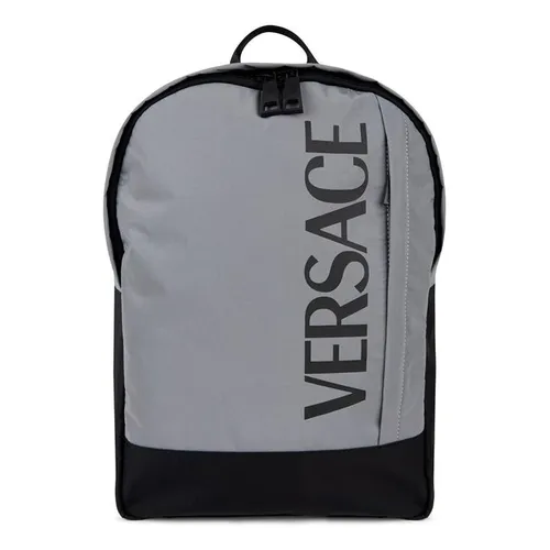 VERSACE Fabric Logo Print Backpack - Multi
