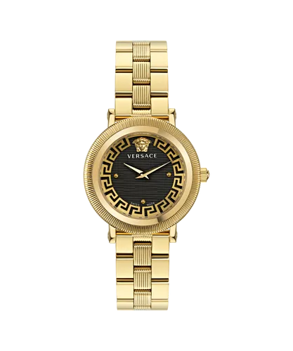 Versace Greca Flourish WoMens Gold Watch VE7F00623 Stainless Steel (archived) - One Size