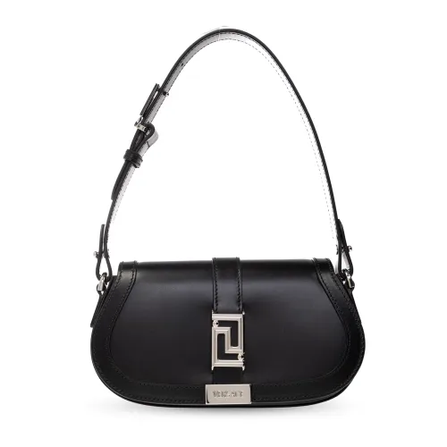 Versace , ‘Greca Goddess Mini’ shoulder bag ,Black female, Sizes: ONE SIZE