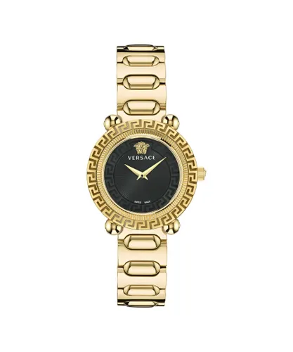 Versace Greca Twist WoMens Gold Watch VE6I00523 Stainless Steel (archived) - One Size