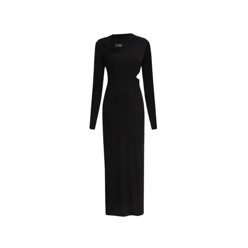Versace , Hooded dress ,Black female, Sizes: