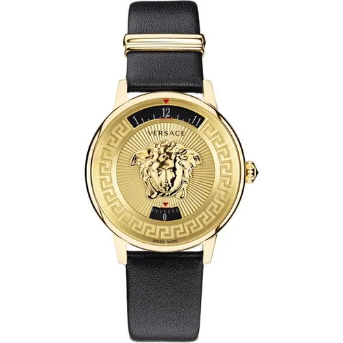 Versace Icon 38 Watch - Black