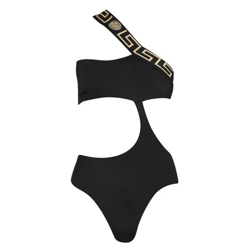 VERSACE ICON Greca Swimsuit - Black
