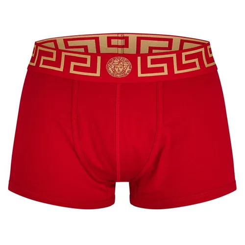 VERSACE ICON Iconic Low Trunks - Red