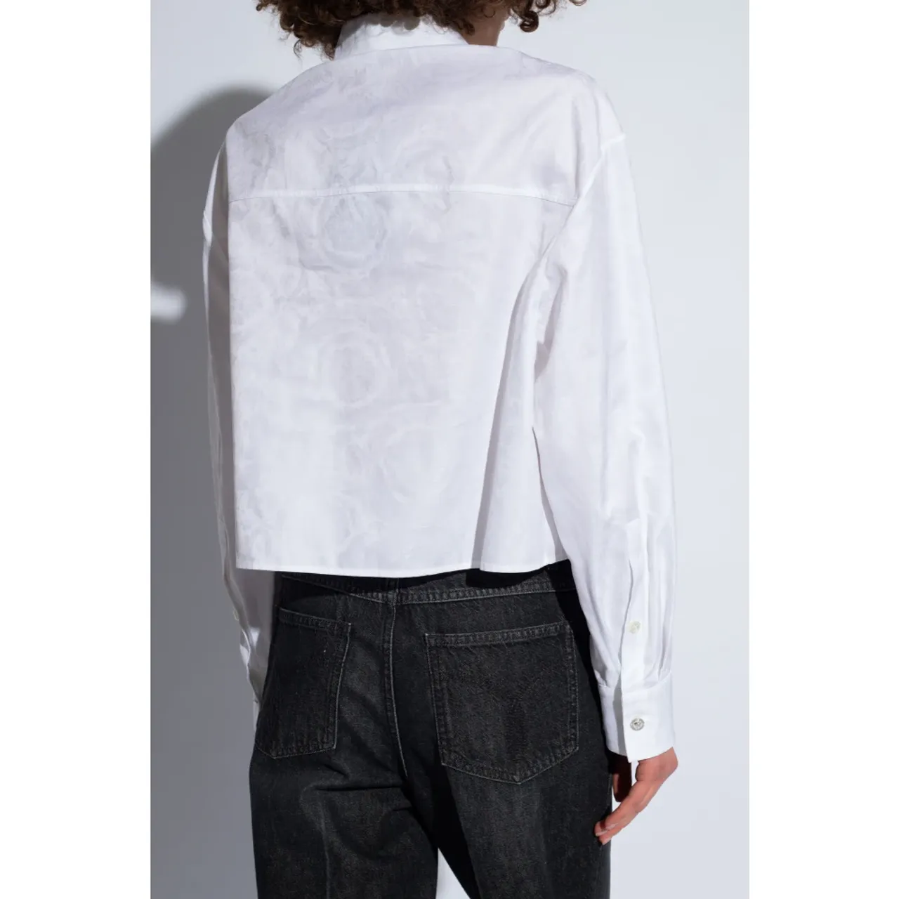 Versace , Jacquard shirt ,White female, Sizes: