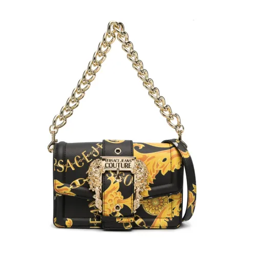 Versace Jeans Couture , Black Aw23 Women`s Handbag - Upgrade Your Style ,Black female, Sizes: ONE SIZE