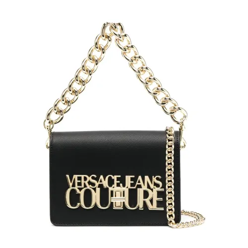 Versace Jeans Couture , Black Bags by Versace Jeans Couture ,Black female, Sizes: ONE SIZE