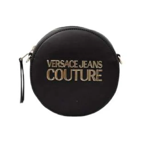 Versace Jeans Couture , Black Clutch ,Black female, Sizes: ONE SIZE