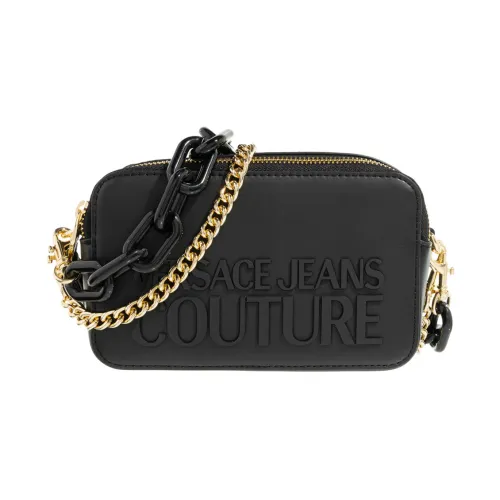 Versace Jeans Couture , Black Crossbody Shoulder Bag ,Black female, Sizes: ONE SIZE