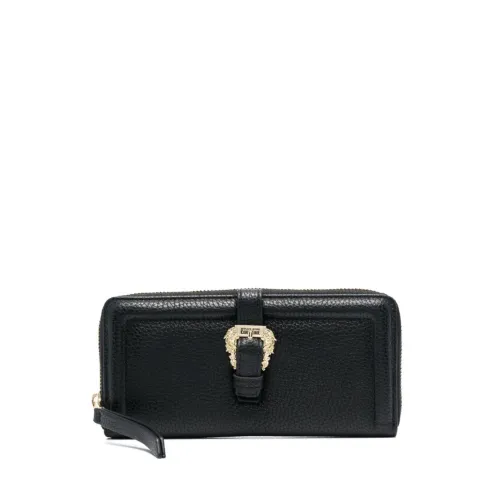 Versace Jeans Couture , Black Wallets - Stylish Design ,Black female, Sizes: ONE SIZE