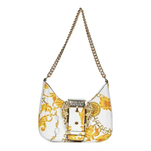Versace Jeans Couture , Chain Couture White Shoulder Bag ,White female, Sizes: ONE SIZE