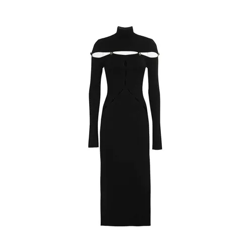 Versace Jeans Couture , Dresses ,Black female, Sizes: