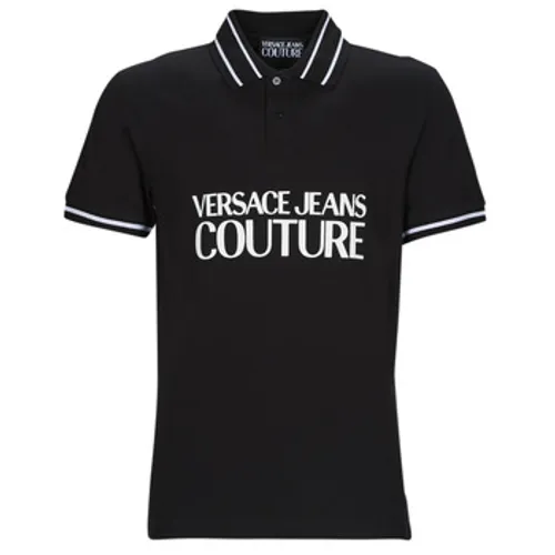 Versace Jeans Couture  GAGT03-899  men's Polo shirt in Black