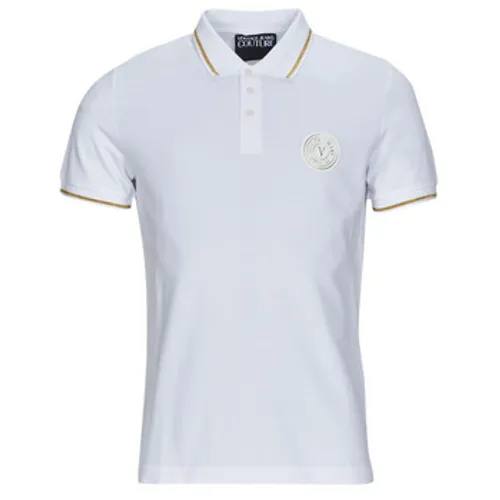 Versace Jeans Couture  GAGT08  men's Polo shirt in White