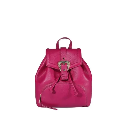 Versace Jeans Couture , Golden Detail Backpack ,Pink female, Sizes: ONE SIZE