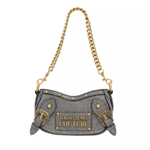 Versace Jeans Couture Hobo Bags - Mini Hobo Shoulder Bag - silver - Hobo Bags for ladies