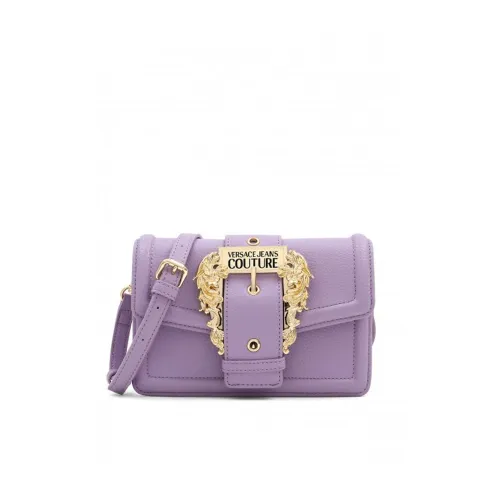 Versace Jeans Couture , Lilac Shoulder Bag ,Purple female, Sizes: ONE SIZE