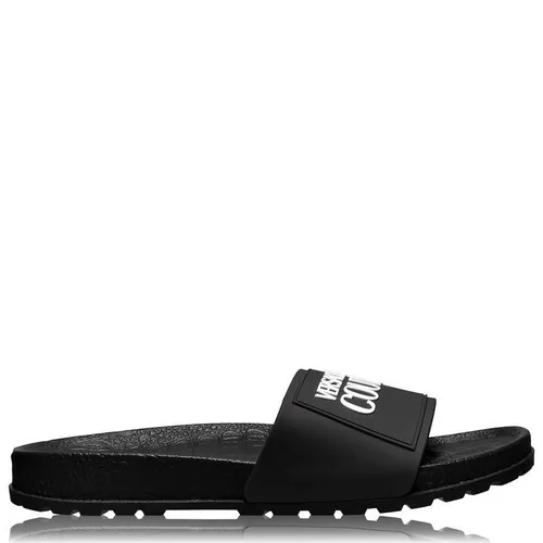 Versace Jeans Couture Logo Sliders - Black