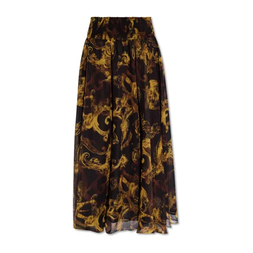Versace Jeans Couture , Maxi skirt ,Black female, Sizes:
