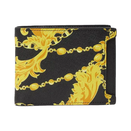 Versace Jeans Couture , Stylish Wallets for Men and Women ,Black male, Sizes: ONE SIZE