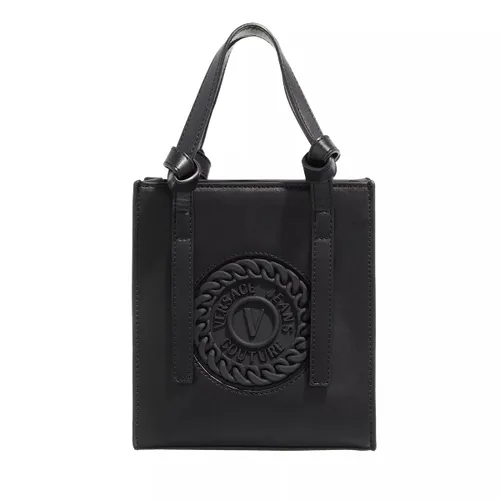 Versace Jeans Couture Tote Bags - V Emblem - black - Tote Bags for ladies