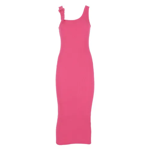 Versace Jeans Couture , Versace Jeans Couture Dresses Pink ,Pink female, Sizes: