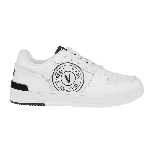 Versace Jeans Couture , White Starlight SJ1 Sneakers ,White male, Sizes: