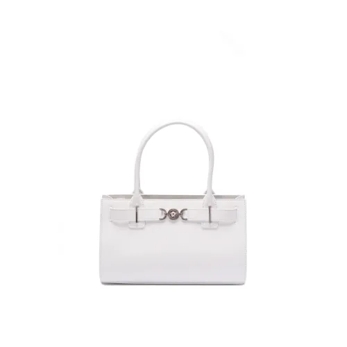 Versace , Large Tote Bag ,White female, Sizes: ONE SIZE