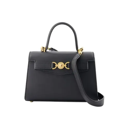 Versace , Leather handbags ,Black female, Sizes: ONE SIZE