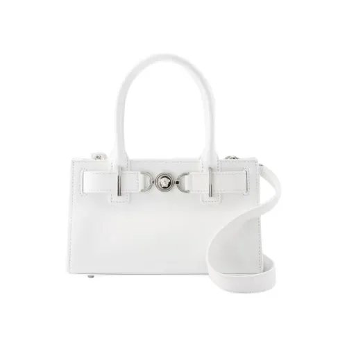 Versace , Leather handbags ,White female, Sizes: ONE SIZE