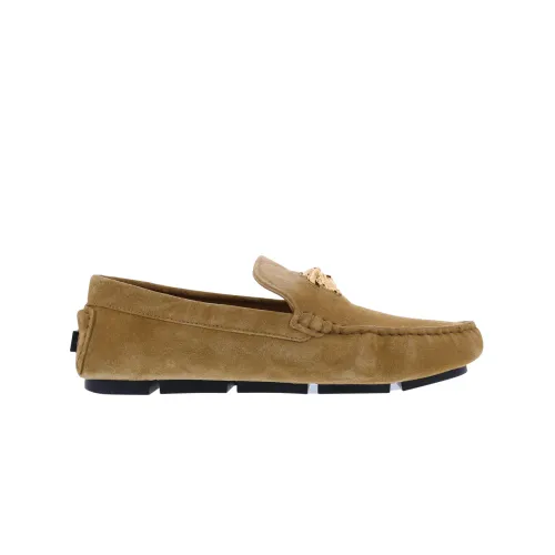 Versace , Loafers ,Beige male, Sizes: