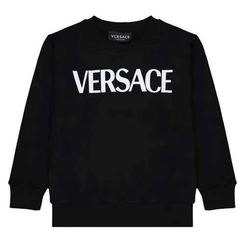 VERSACE Logo Sweatshirt Junior Boys - Black
