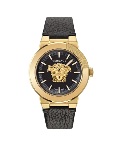 Versace Medusa Infinite Gent Mens Black Watch VE7E00223 Leather (archived) - One Size