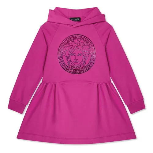 VERSACE Medusa Jumper Dress Girls - Pink