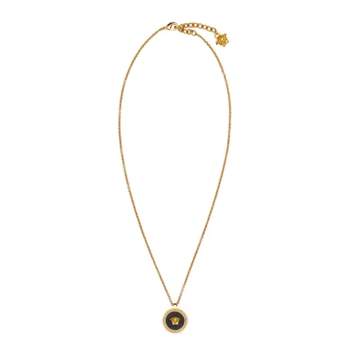 Versace , Medusa Necklace ,Yellow male, Sizes: ONE SIZE