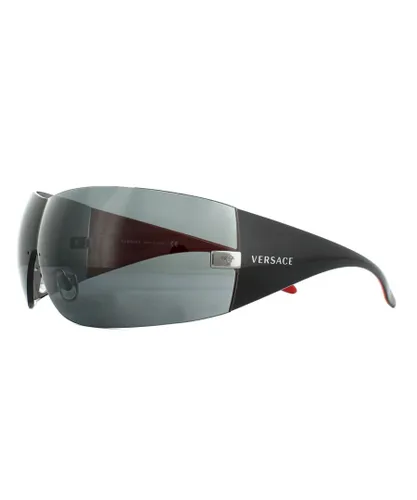 Versace Mens Sunglasses VE2054 100187 Gunmetal Grey - One