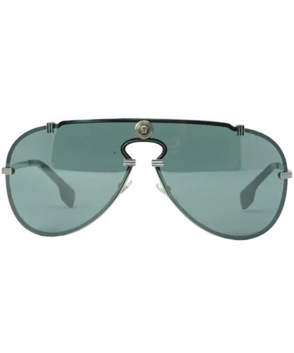 Versace Mens VE2243 10016G Silver Sunglasses - One
